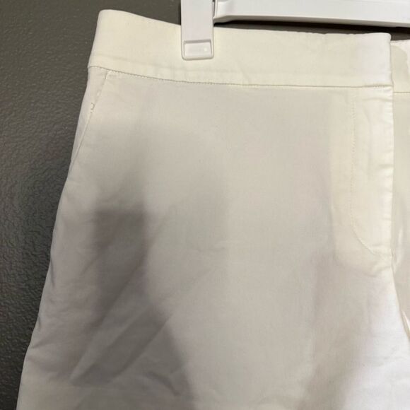 LOFT the riviera High Waist White Scalloped Shorts nwt - Picture 4 of 9